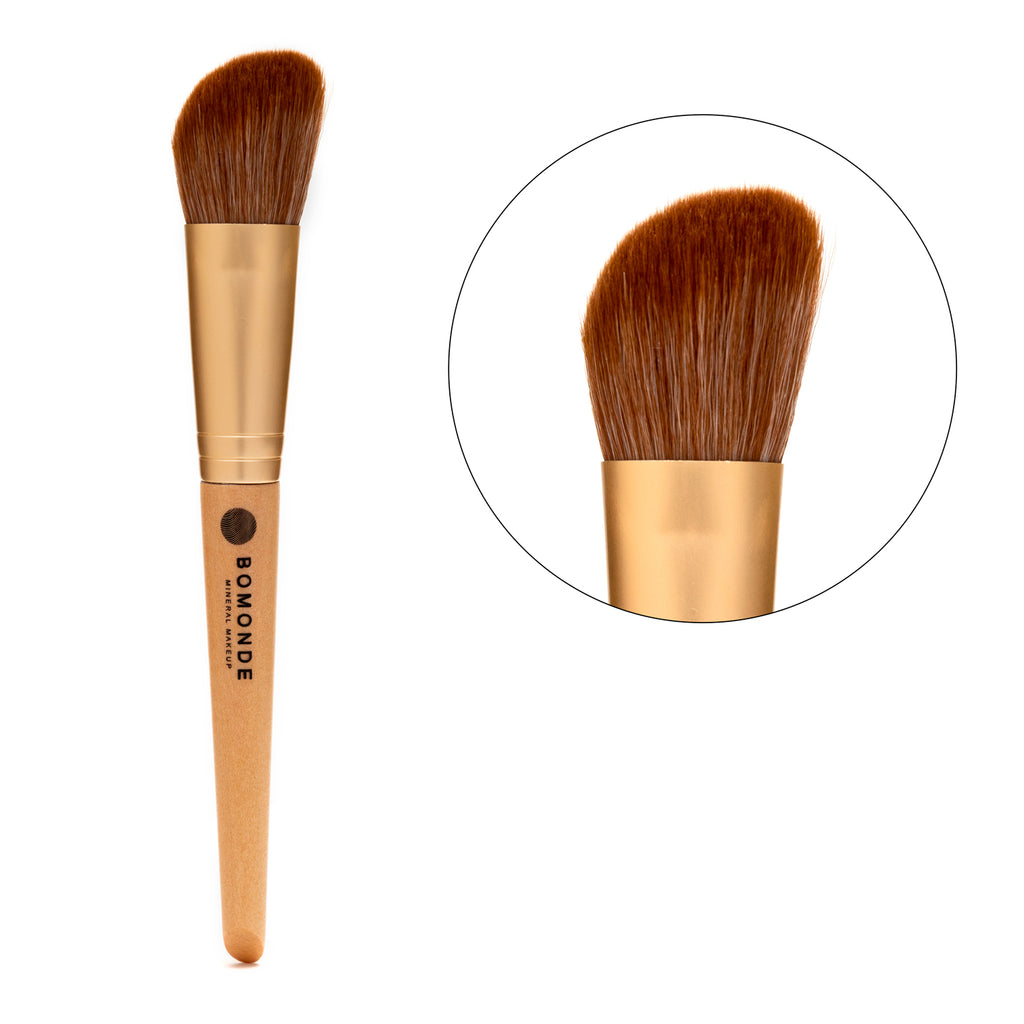 Vegan Medium Angled Makeup Brush