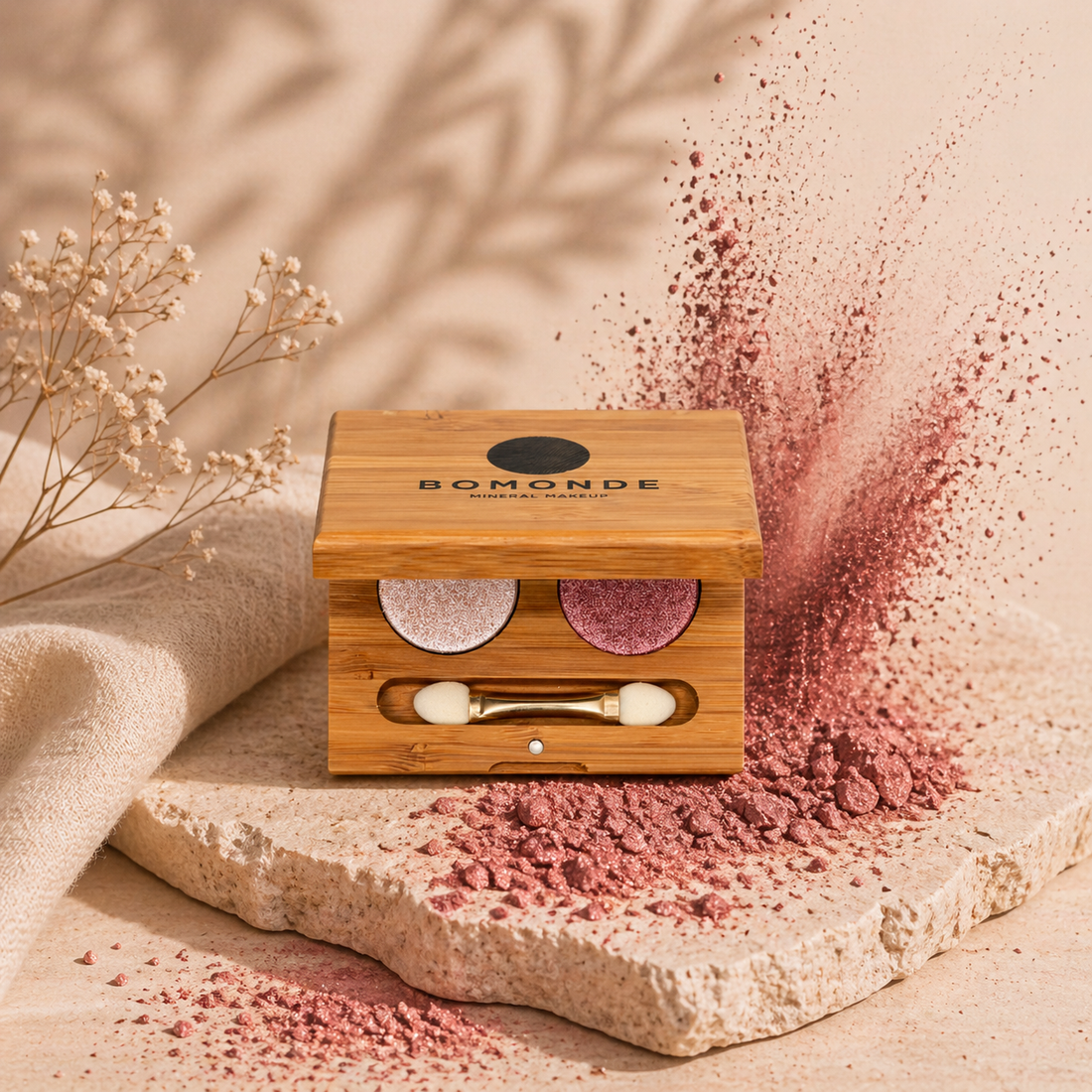The Bomonde Topazimite Duo Eyeshadow Palette: Effortless Glow, Endless Versatility