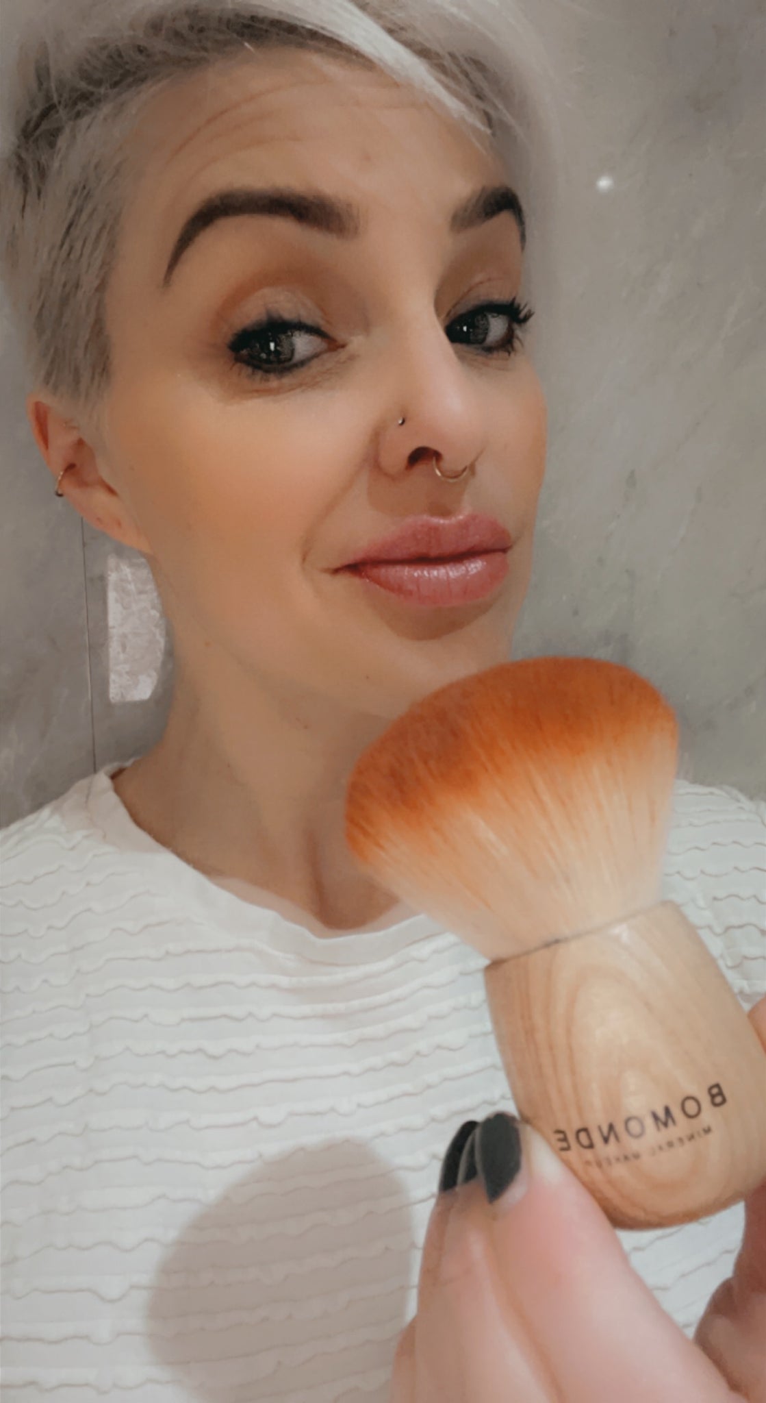 Giant Vegan Kabuki Brush | Soft, Hygienic & Effortless Application