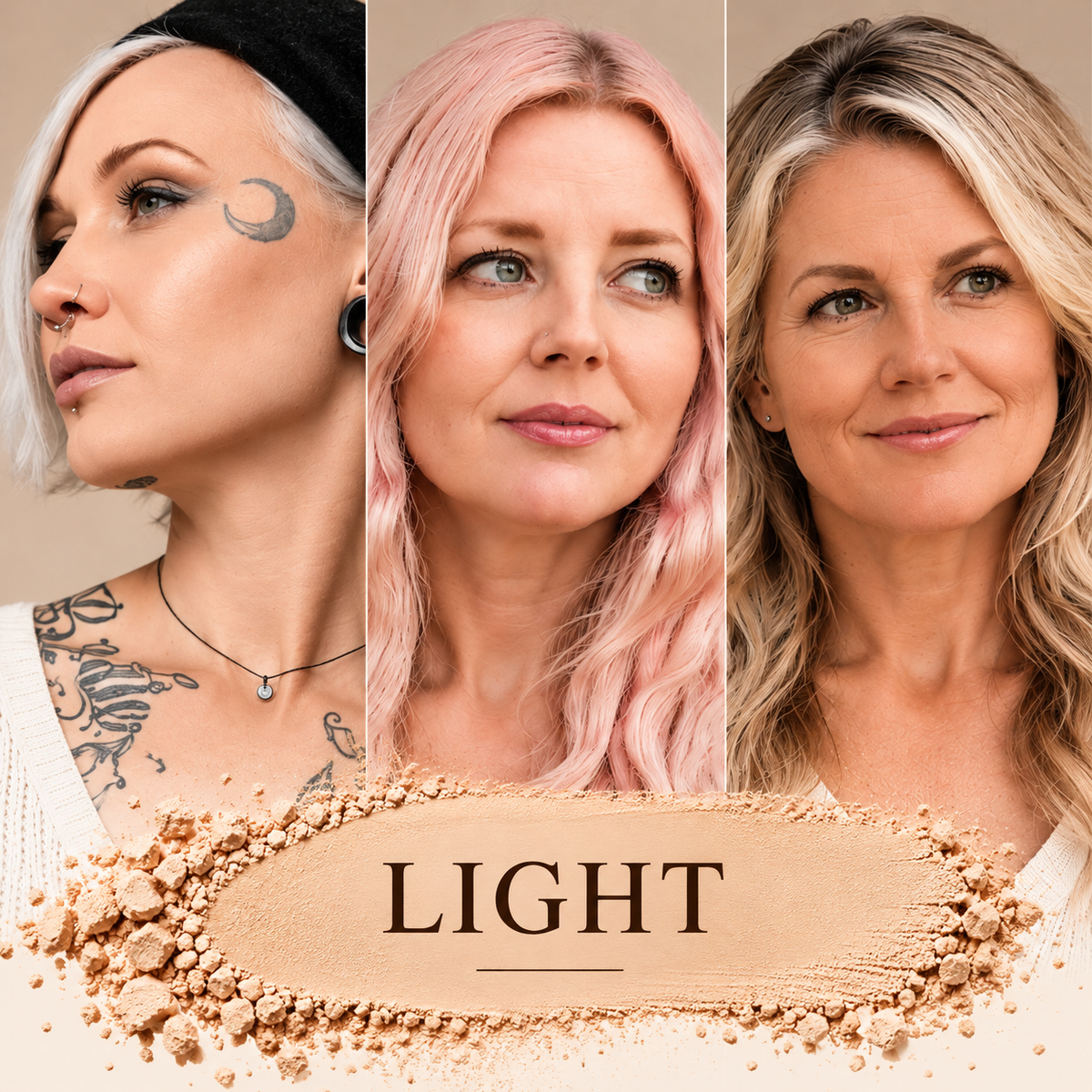 Mineral Foundation Discovery Set – Samples + Kabuki Brush