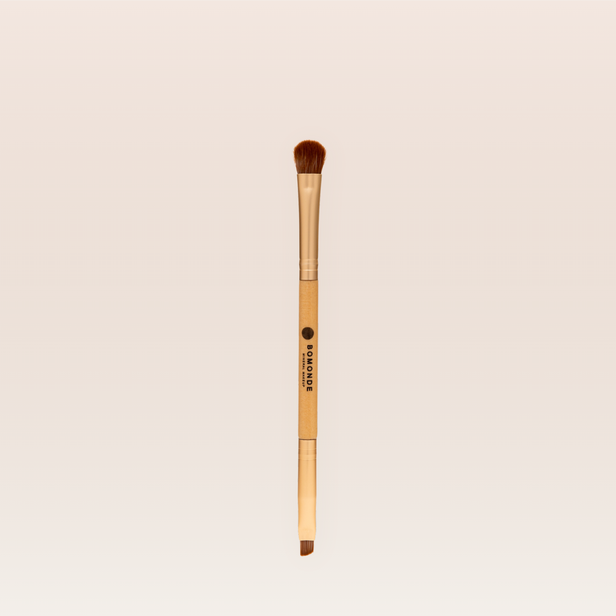 "Double ended vegan eyeliner brush for precision lines"