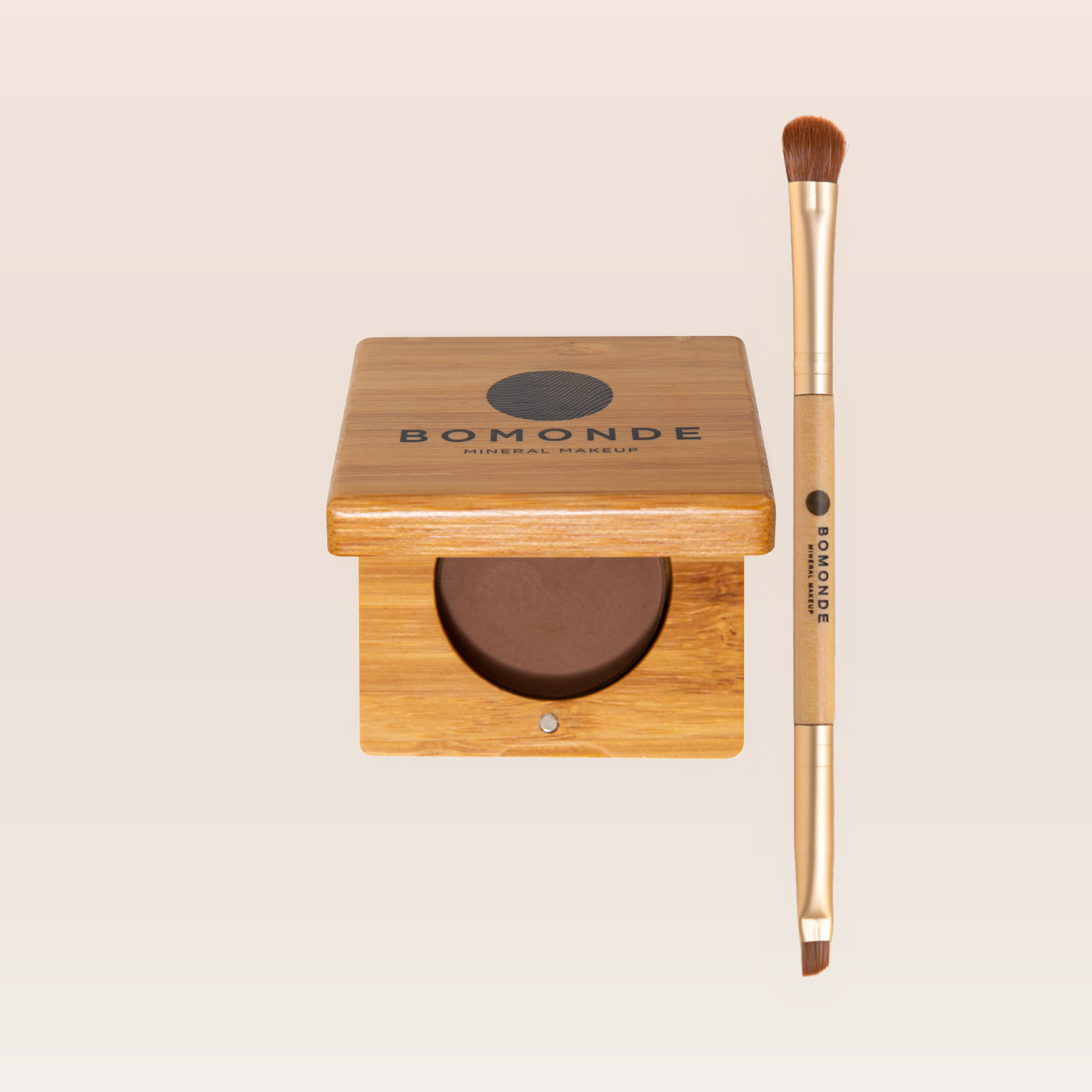 "Eyebrow palette and brush set for shaping brows"