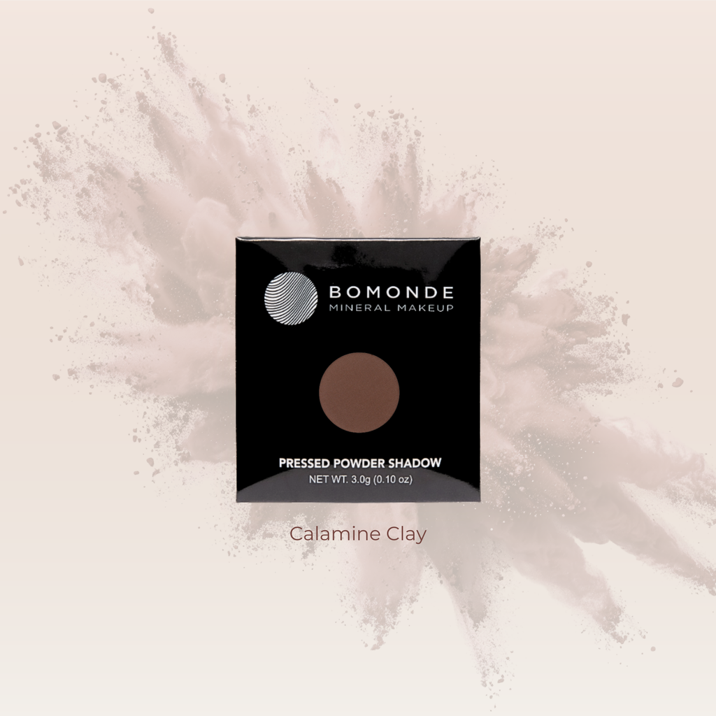"Brown vegan eyeshadow refill shade"