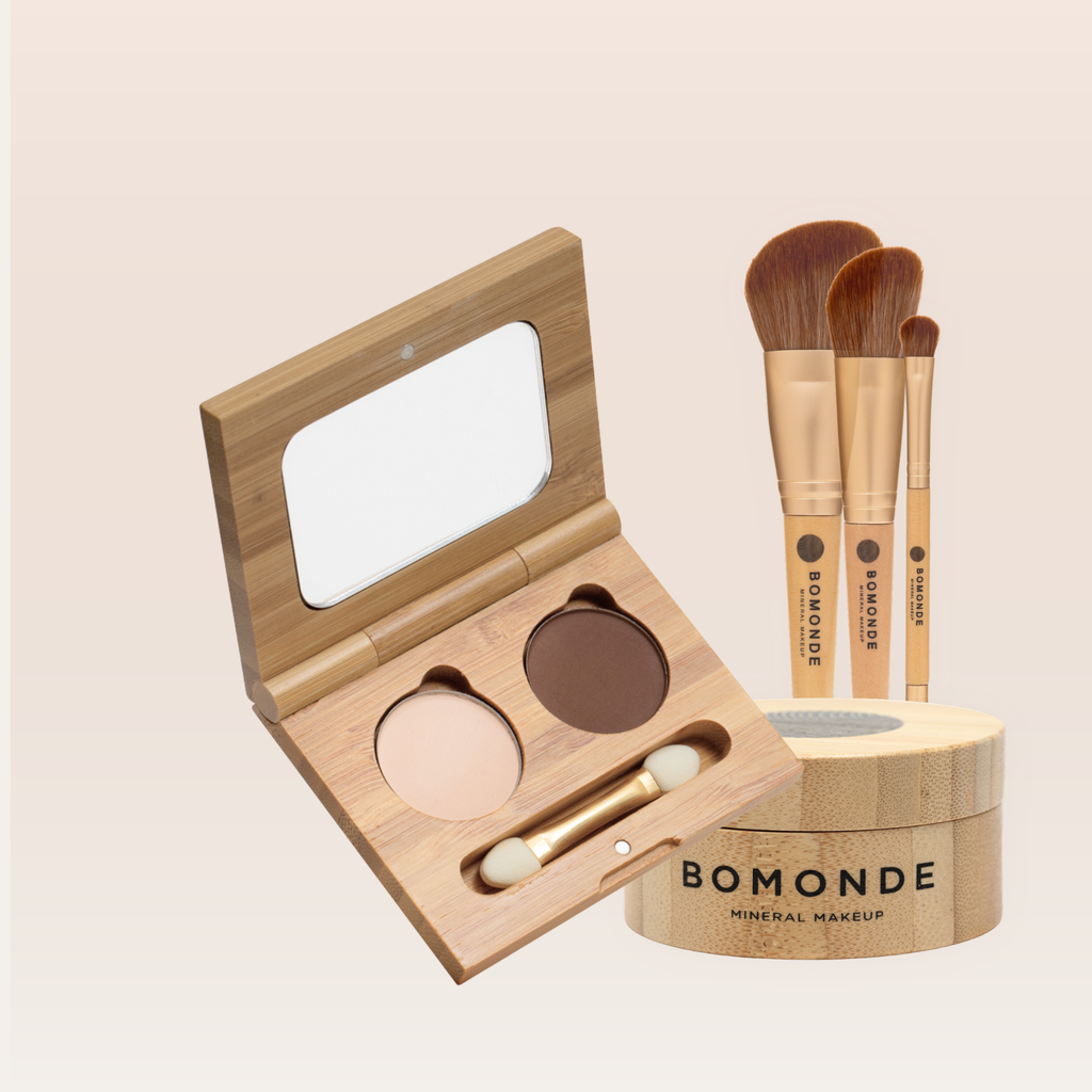 "Vegan makeup starter set for beginners"