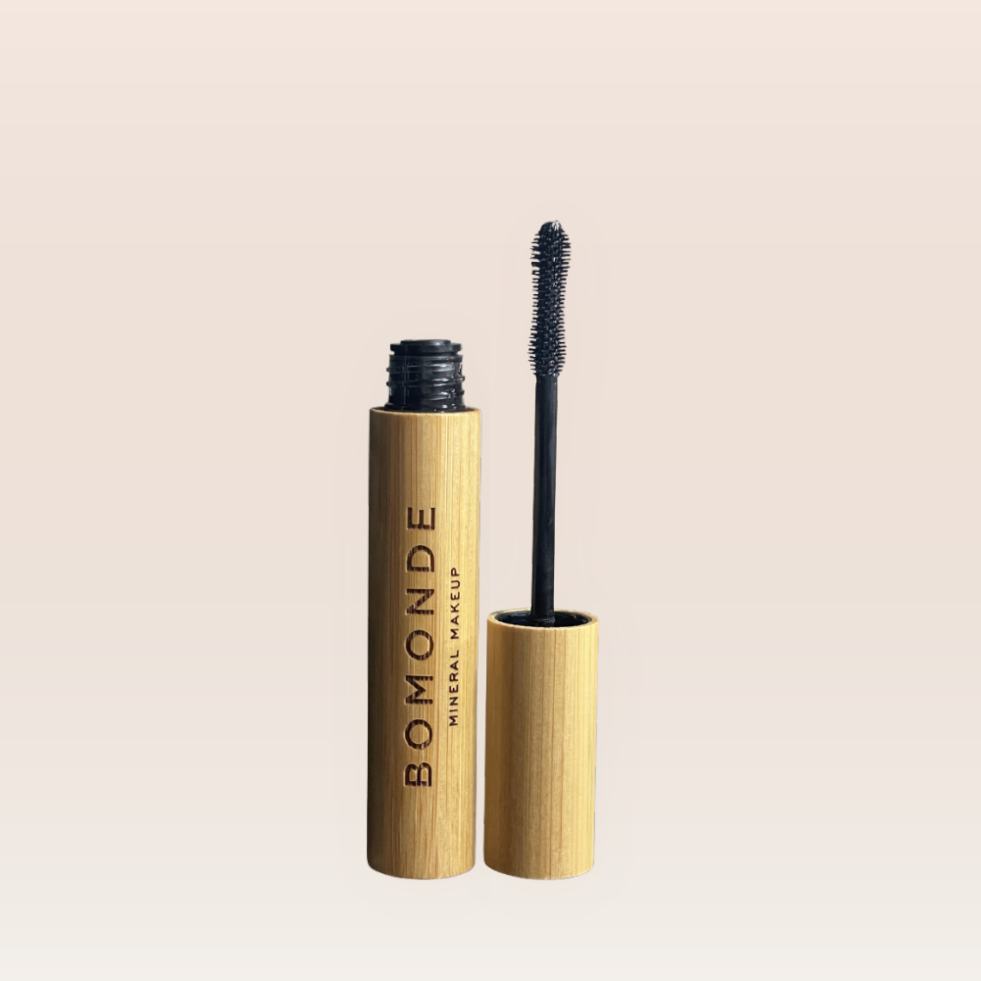 "Gentle vegan mascara formula for sensitive eyes"