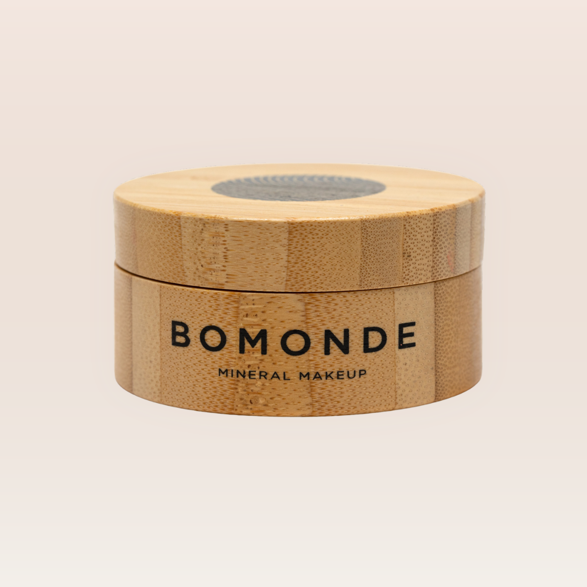 "Loose powder vegan mineral bronzer in jar"