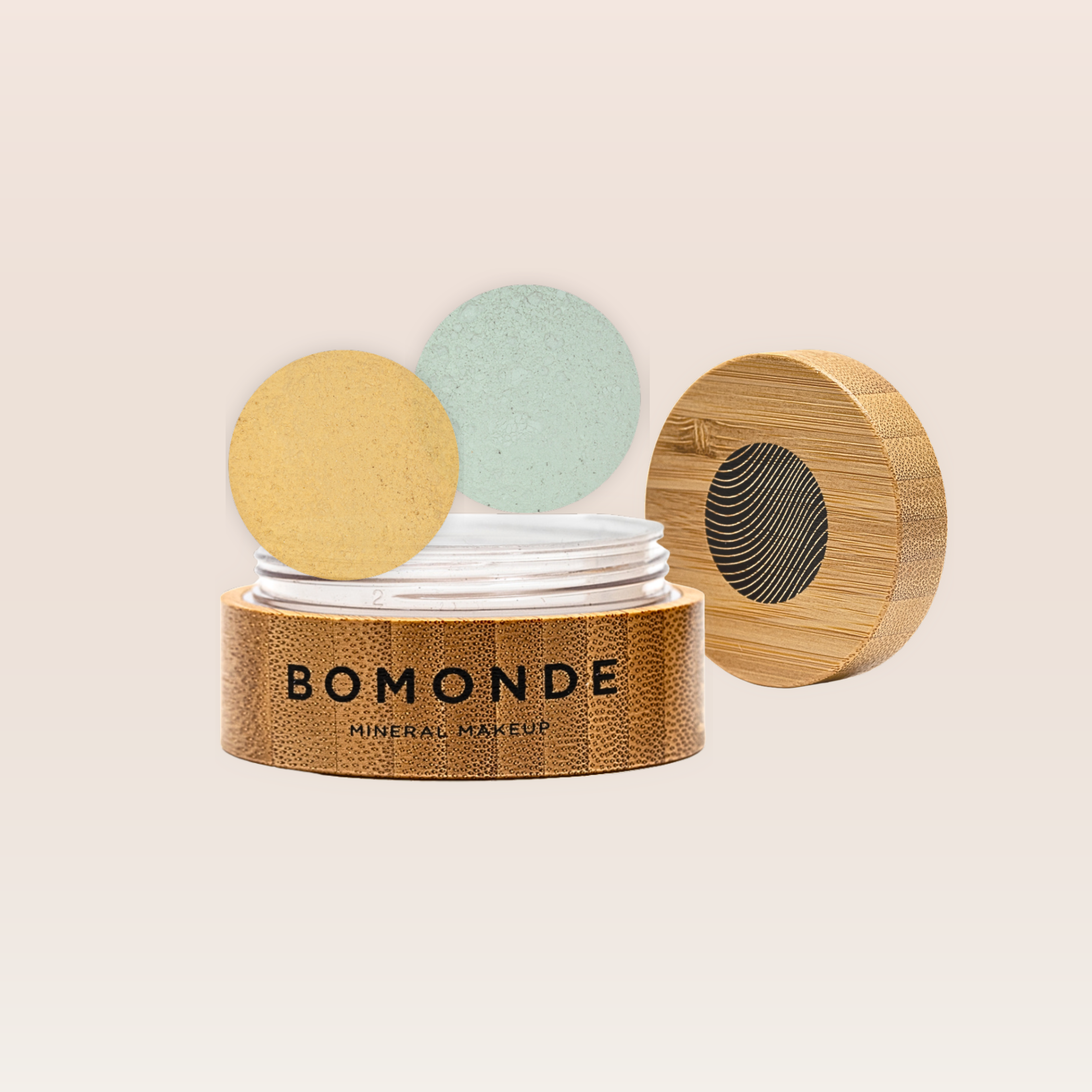 "Packaging of vegan colour corrector palette"