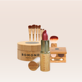 "Complete vegan makeup set with full range of products"