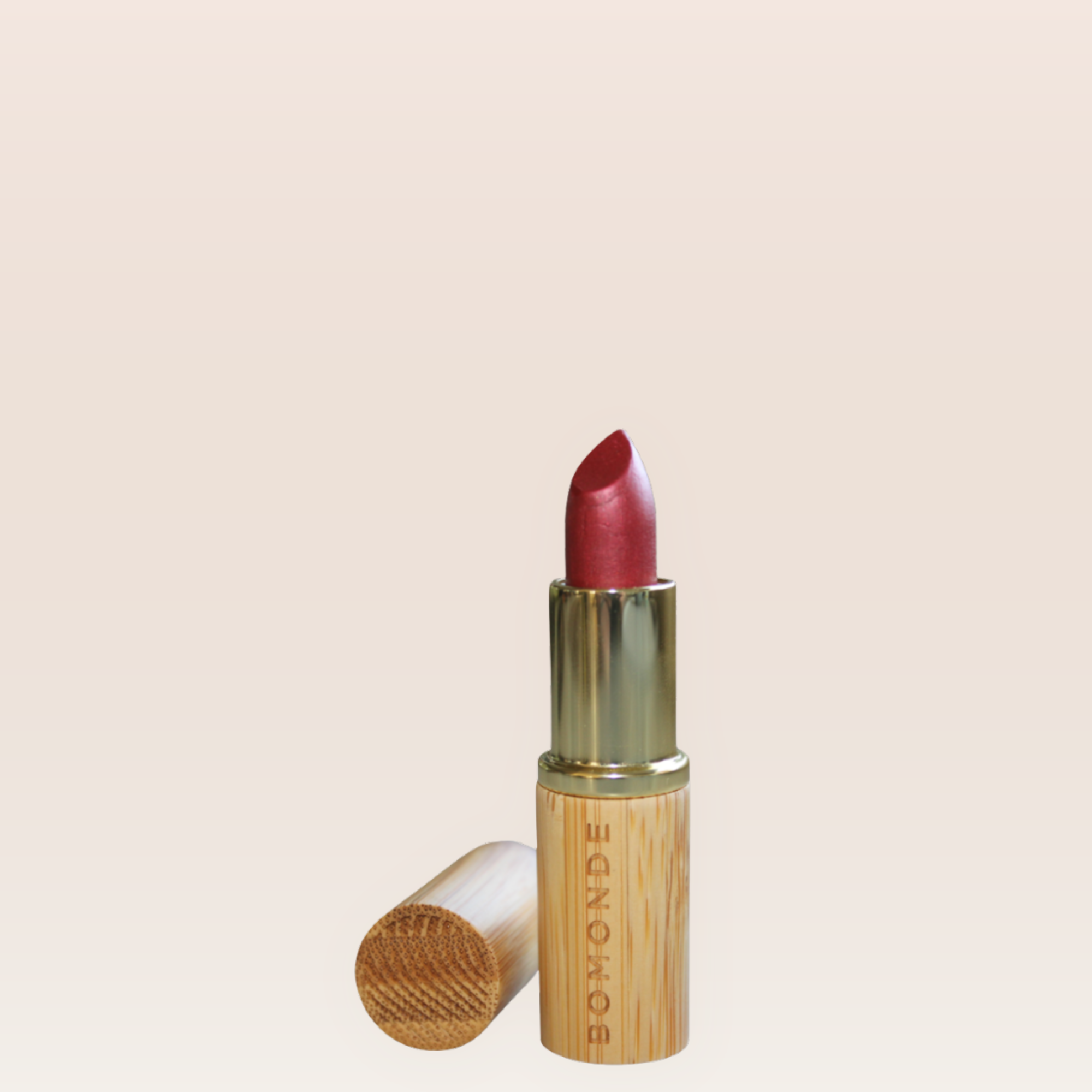 "Vegan satin lipstick bullet product"