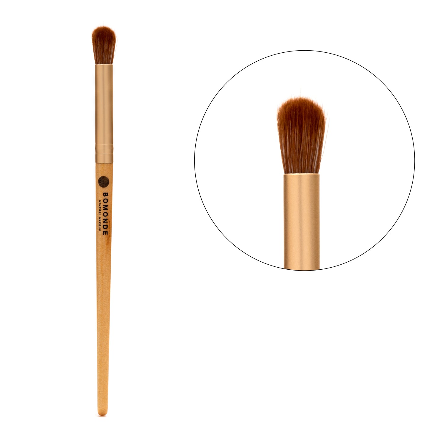 The Eyeshadow 3 piece collection - Vegan Makeup brush set - Synthetic Hair.