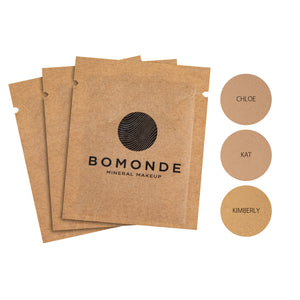 Vegan Mineral foundation sample pack