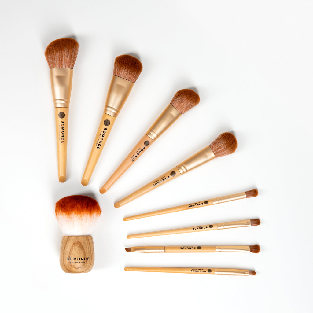 Complete Vegan Makeup brush set